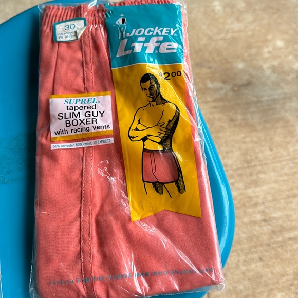 NOS Vintage 1968 Boxerssz 30 Jockey Life life prest